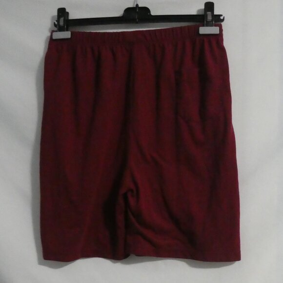 Burgundy | medium | Lightweight Lounge - Pajama Shorts | Back Pocket - Picture 2 of 14